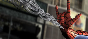 This is Spiderman's Signature Sign